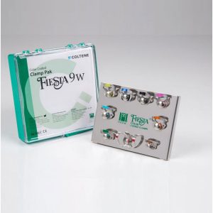 ست کلمپ کلتن فیستا کالر کد Coltene Fiesta 9W Color Coded Clamp Pak