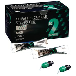 گلس آینومر کپسولی تقویت شده نوری GC Fuji II LC Capsuleظ