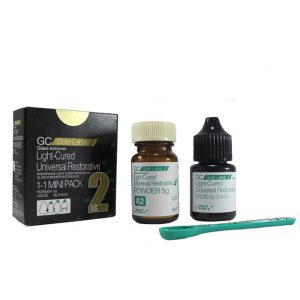 گلاس آینومر ترمیمی لایت جی سی فوجی2 Glass Ionomer Cement Fuji II LC Gold Light Cure GC