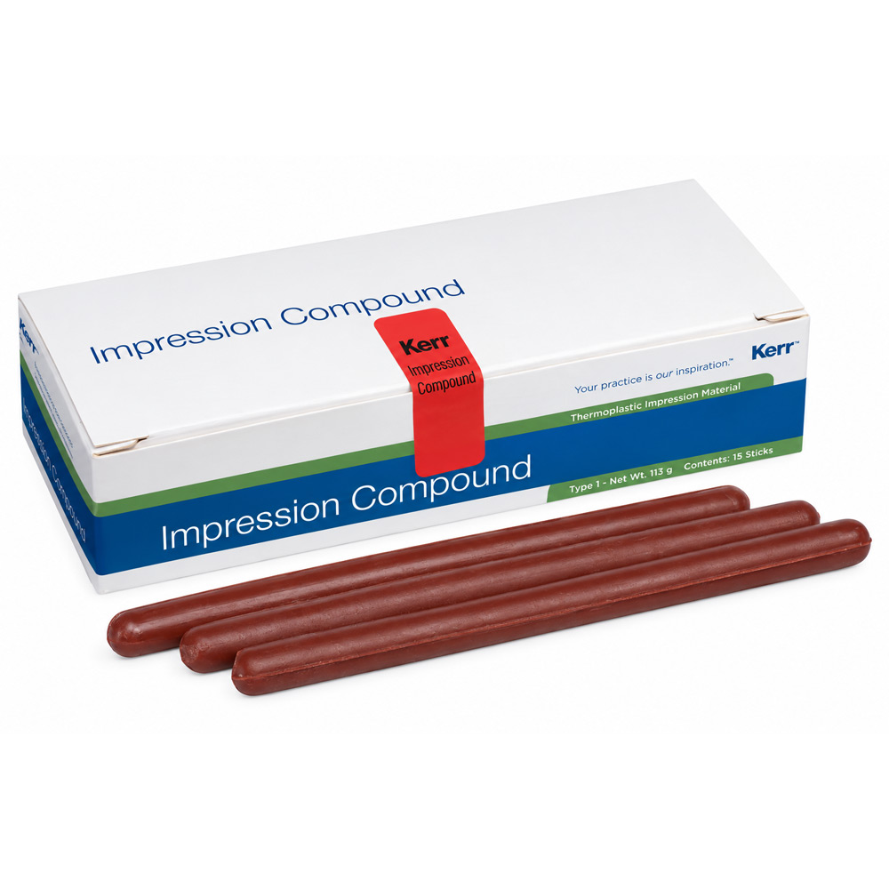 استنس قرمز لوله ای کر Impression Compound Kerr