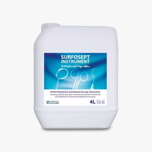 محلول ضدعفونی کننده سارفوسپت ابزار یک لیتری و چهار لیتری - RezaRad Surfosept Instrument 4Liter